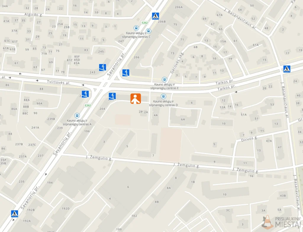 Prisijaukink miestą užduotis